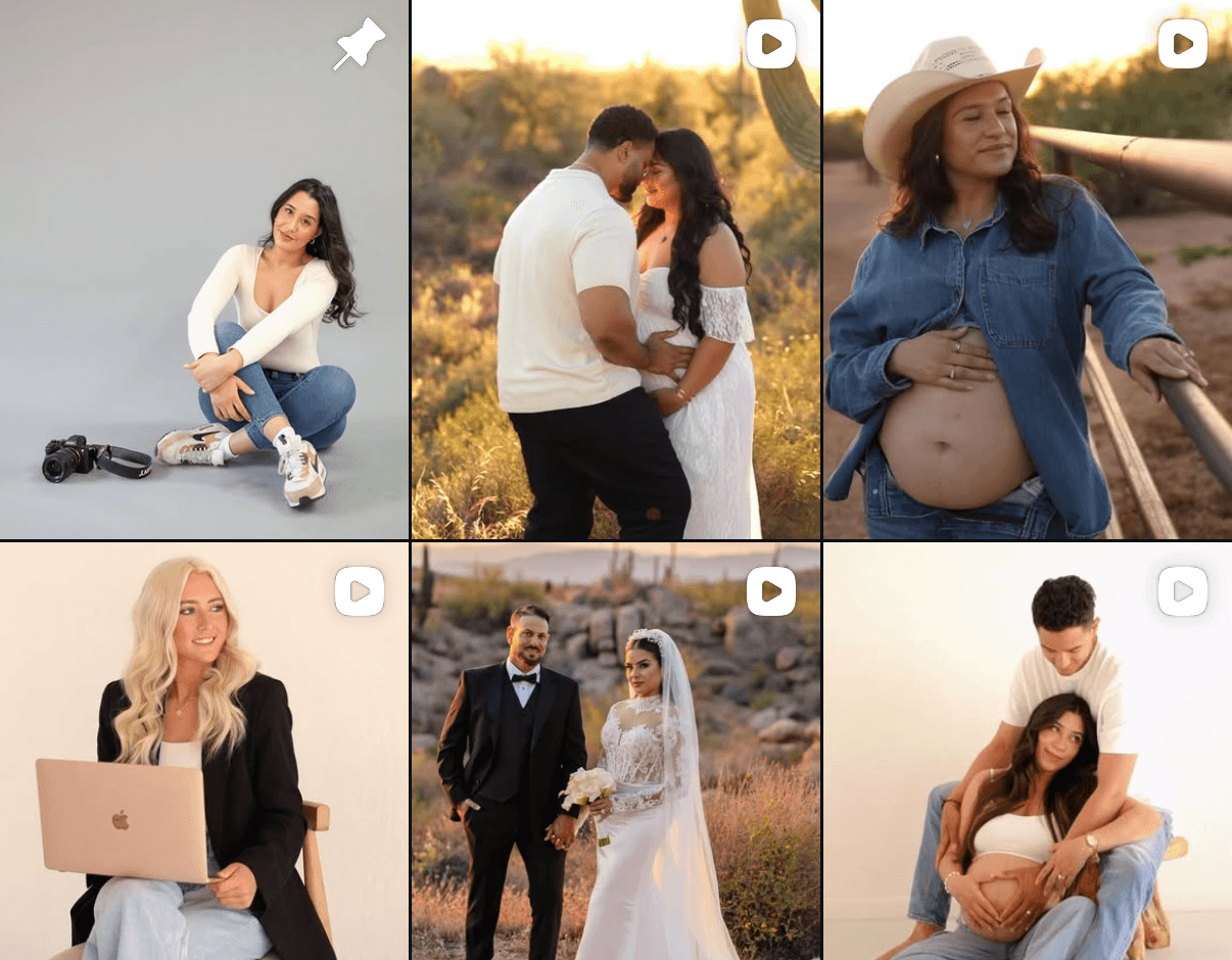 Najaeh Photography mobile editorial preview